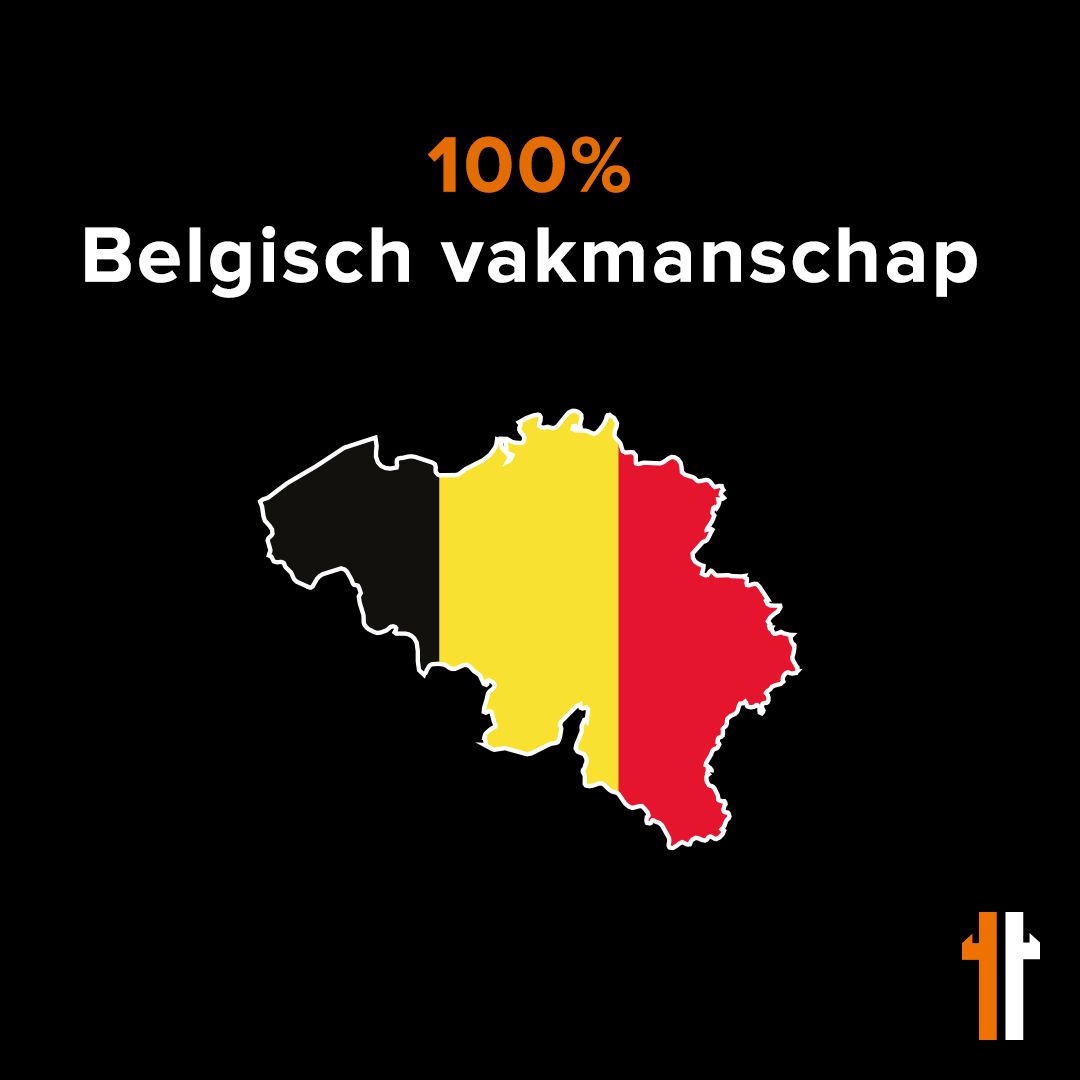 100% Belgisch vakmanschap